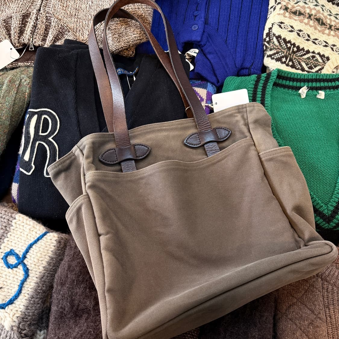 필슨 260 USA 토트백 오터그린 상품이미지5