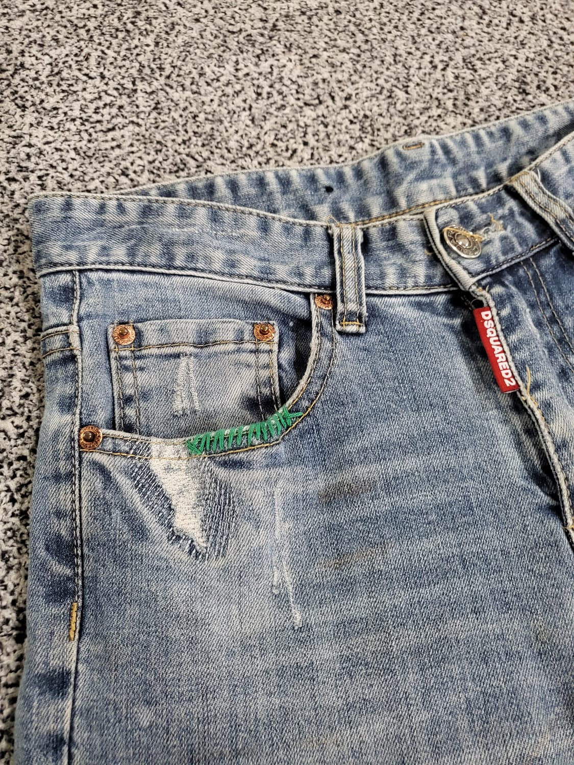 디스퀘어드 투(Dsquared2) 데님 청바지 상품이미지5