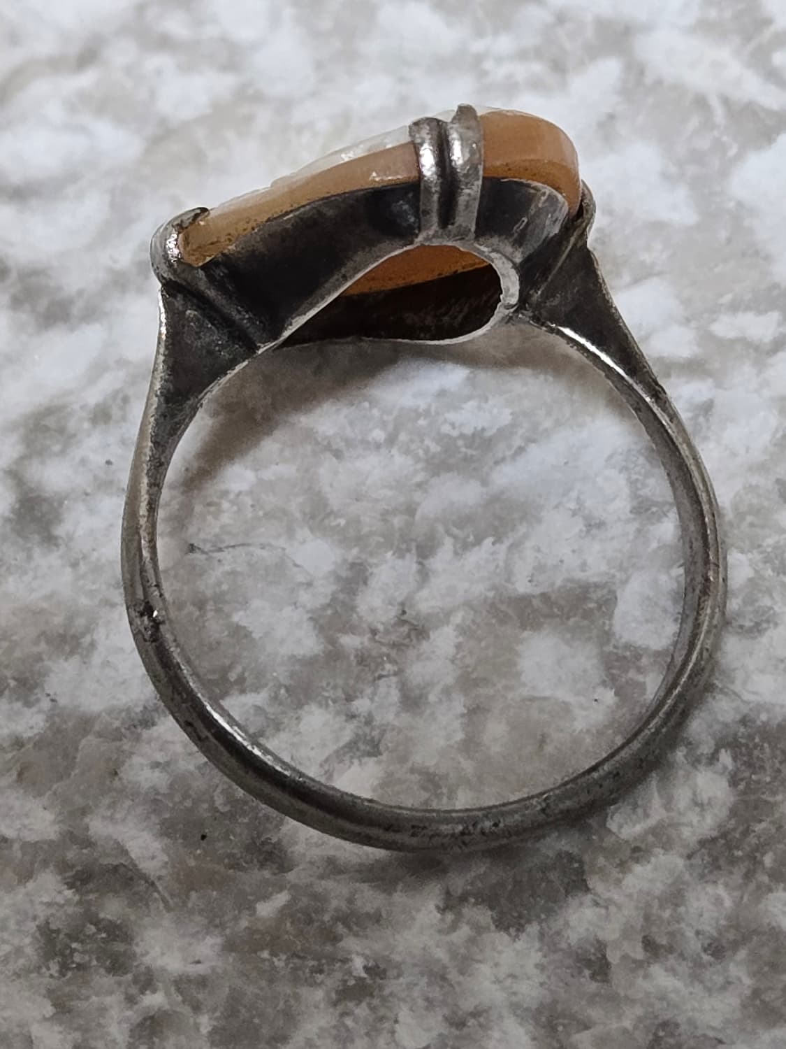 빈티지 쉘 카메오 실버 링
클래식 여성 초상 반지 14호 상품이미지5