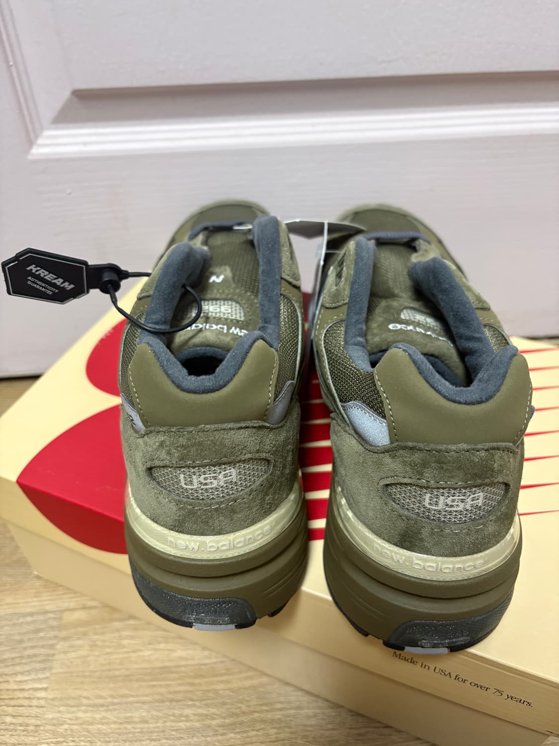 (새상품)뉴발란스 992 다크 카모 290 상품이미지3