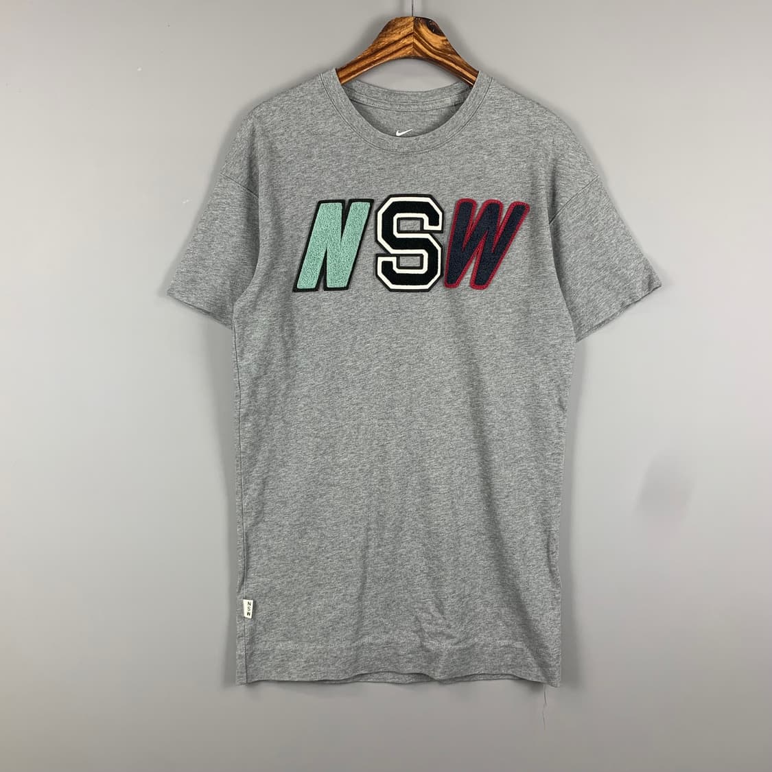 나이키 NSW 그레이 반팔 원피스 상품이미지2
