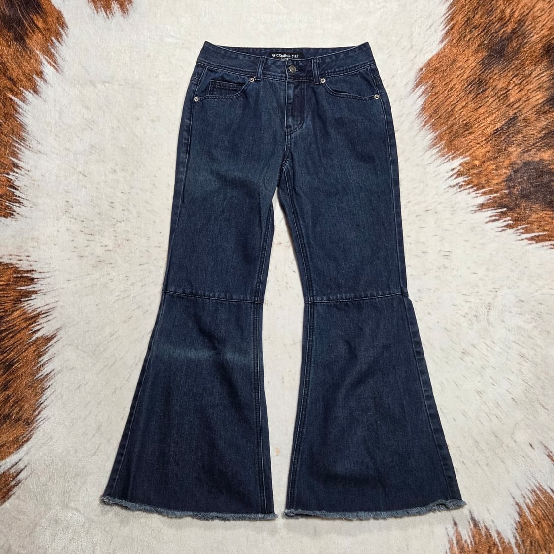 빈티지 진청 부츠컷 데님팬츠 상품이미지4