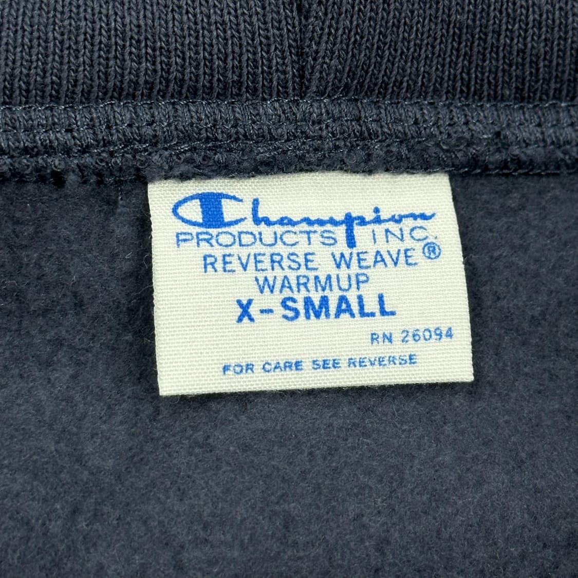 챔피온 x 노앙 리버스위브 네이비 헤비 후드집업 (XS 여성추천) 상품이미지6