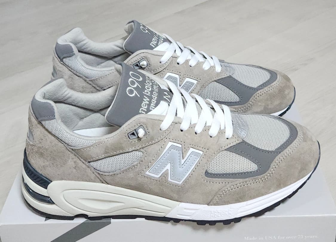 뉴발란스 990 v2 그레이 상품이미지2