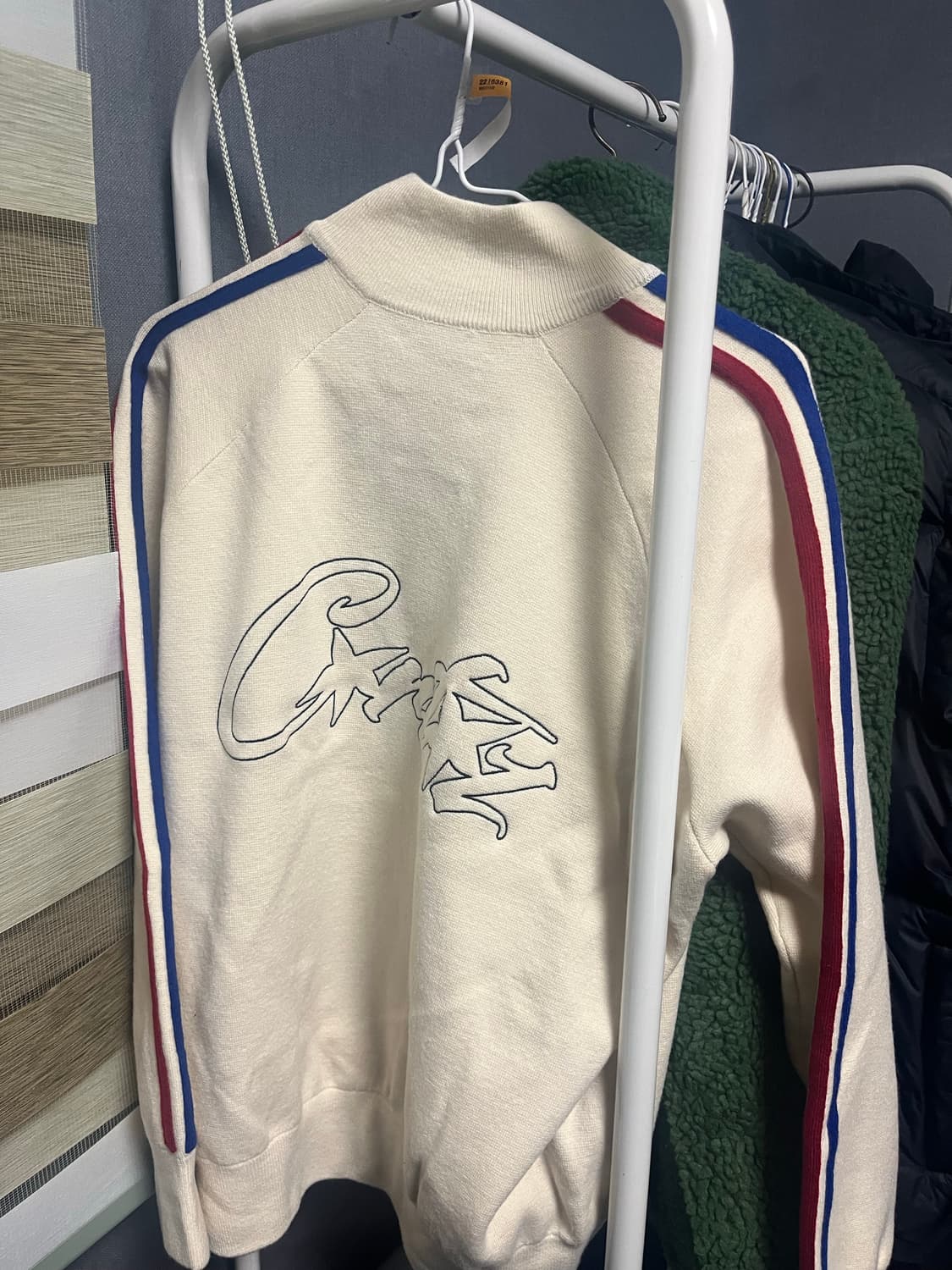 코르테이즈 VVS 니트 집업 크림 상품이미지3