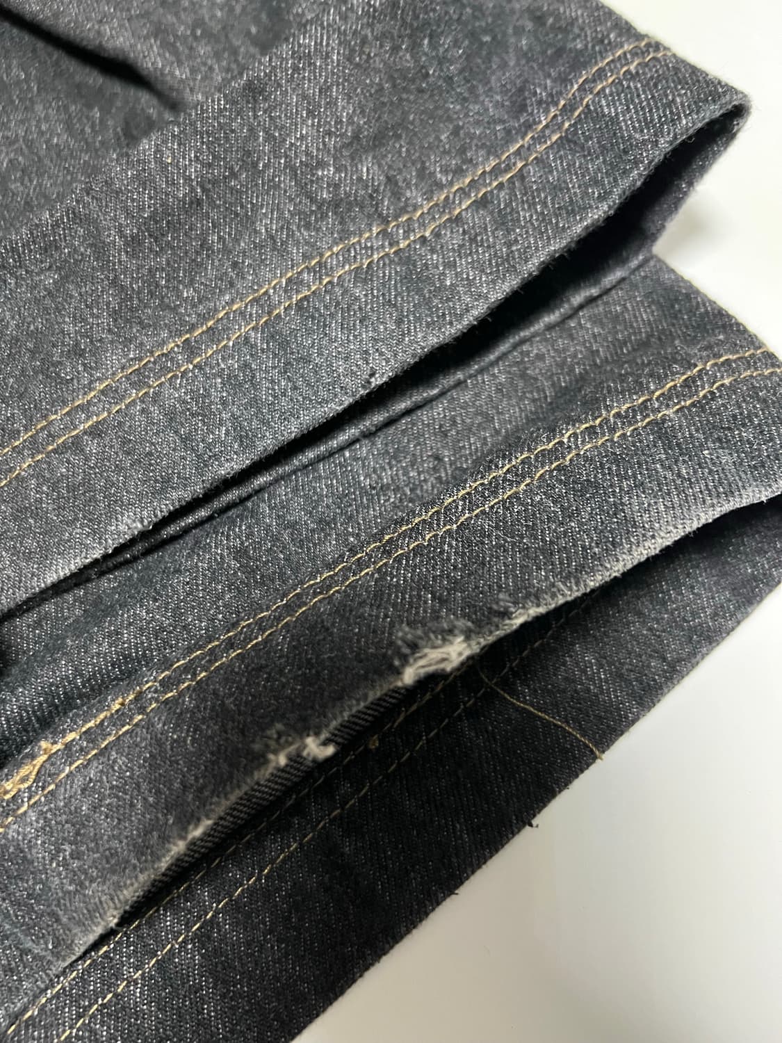 디키즈 더블니 카펜터 데님 블랙 32 상품이미지4