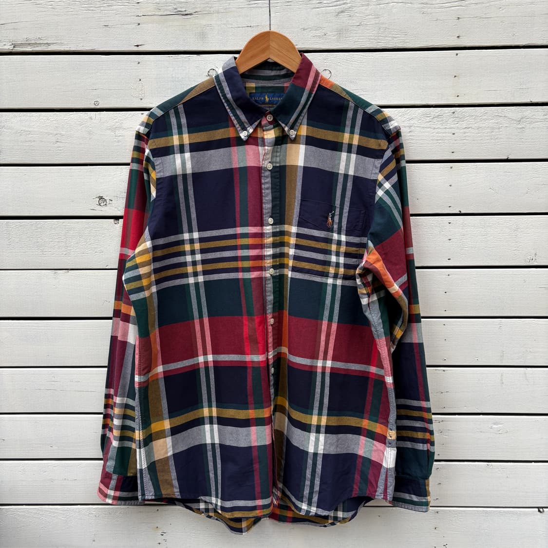 Polo 폴로 체크 셔츠 상품이미지1