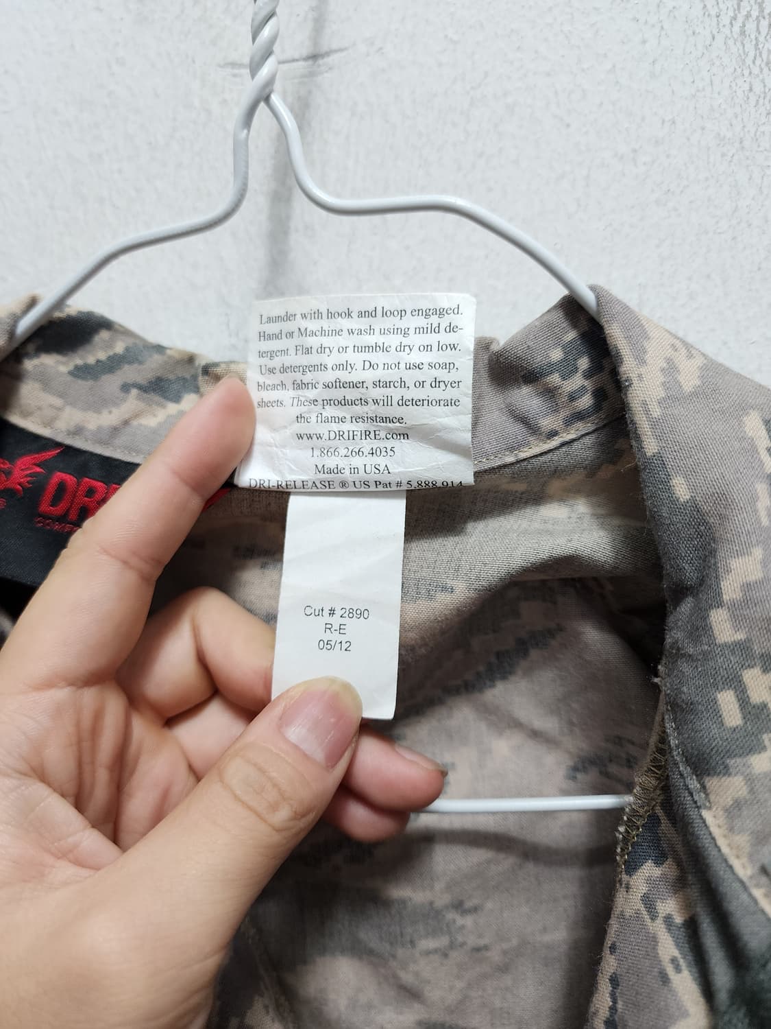 DRIFIRE 미군 밀리터리 자켓 (USA MADE) 상품이미지9