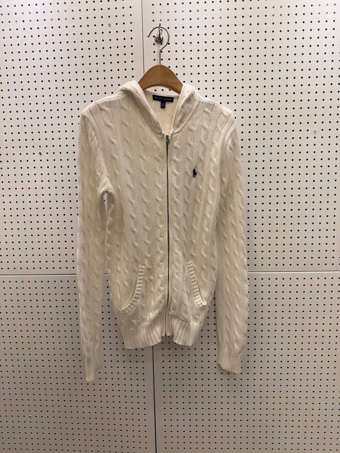 폴로 랄프로렌 케이블 니트 후드 집업 U937 상품이미지2