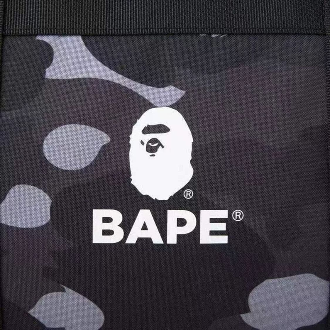 (수수료판매자부담) 베이프 잡지부록 블랙카모 더플백 크로스백 가방 상품이미지3