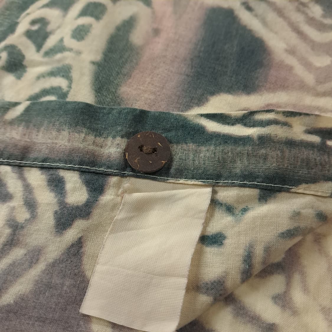 CK383 L 팀버랜드 90s 에스닉 페이즐리 반팔 셔츠 남방 상품이미지6