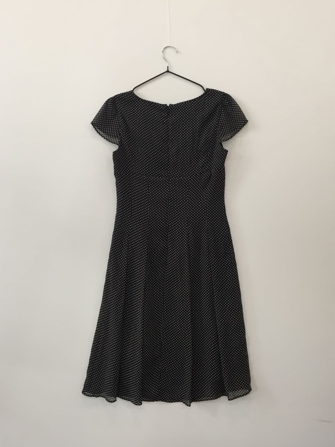 Jpn Black Dot Flare Dress 상품이미지4