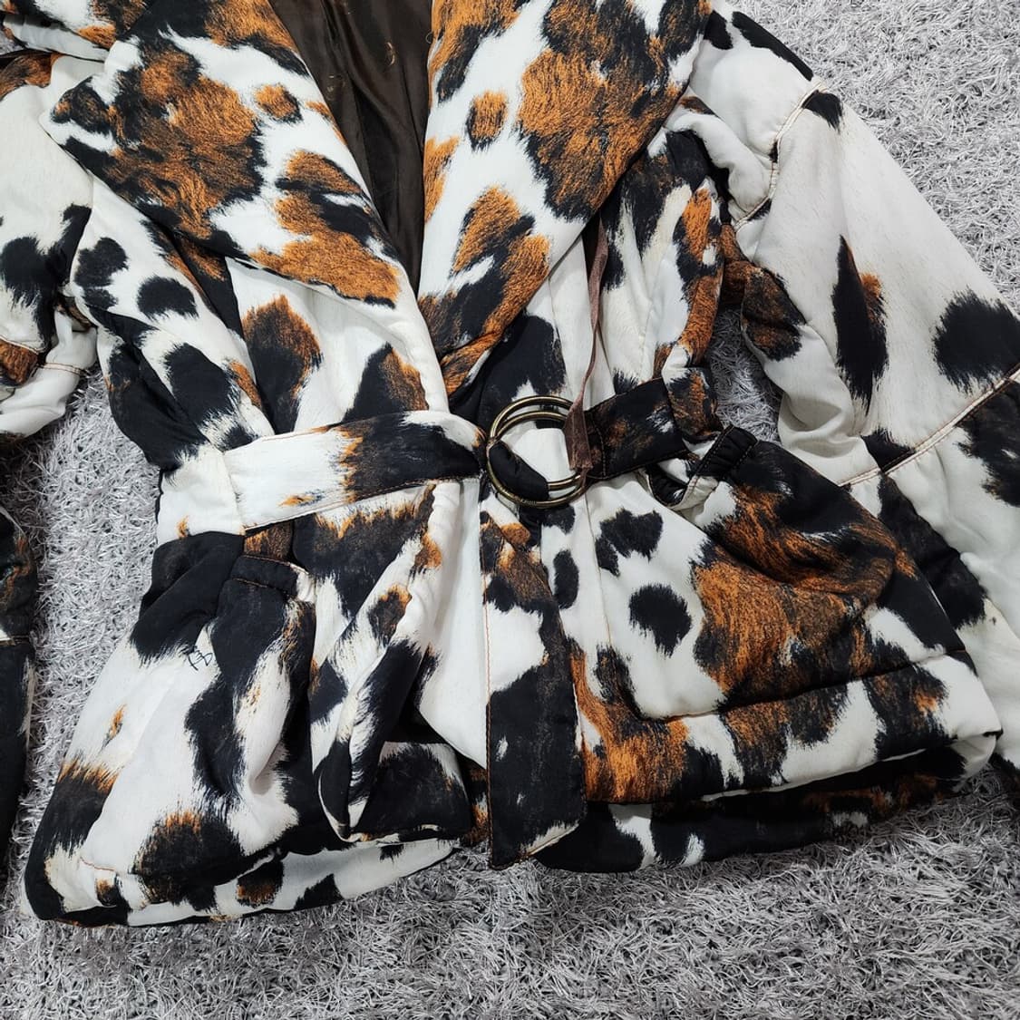 저스트까발리 패딩 자켓 S 상품이미지3