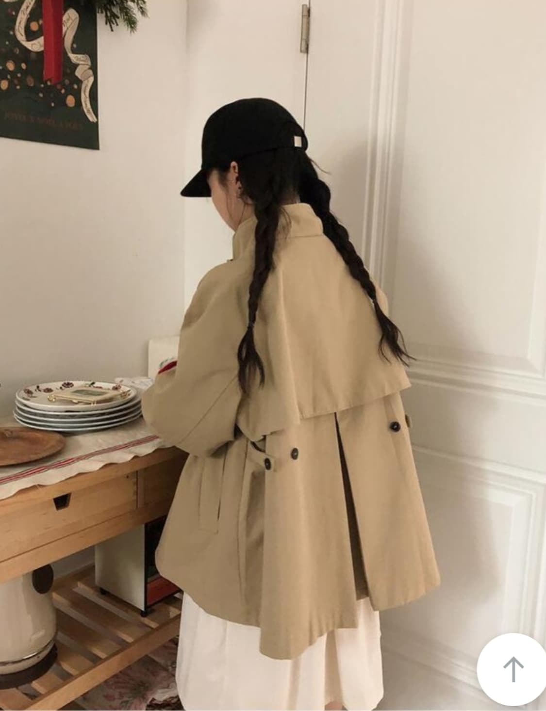 빈블 숏 트렌치 자켓 상품이미지1