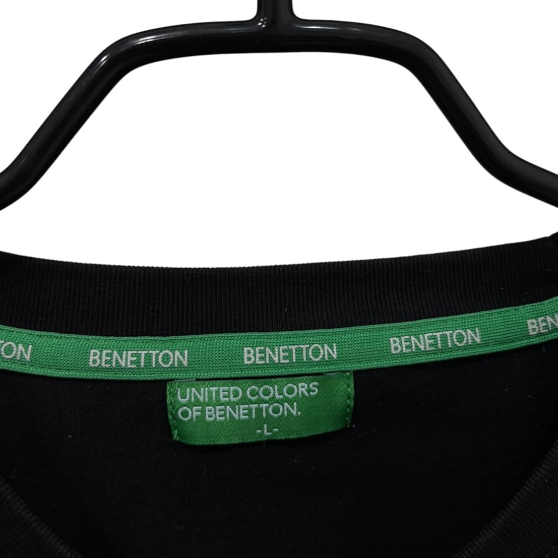 베네통 레터링 반팔티 상품이미지3