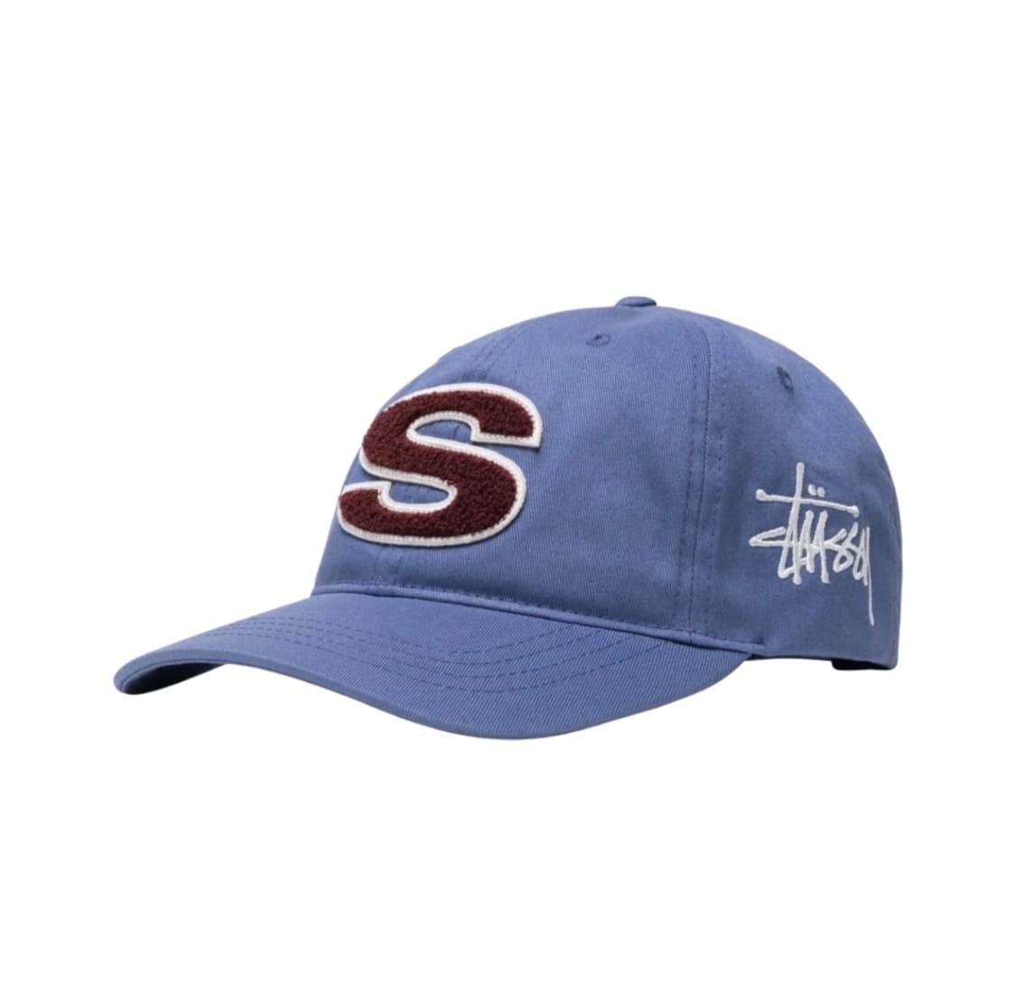 스투시 셔닐 S 로우 프로 캡 블루 상품이미지1