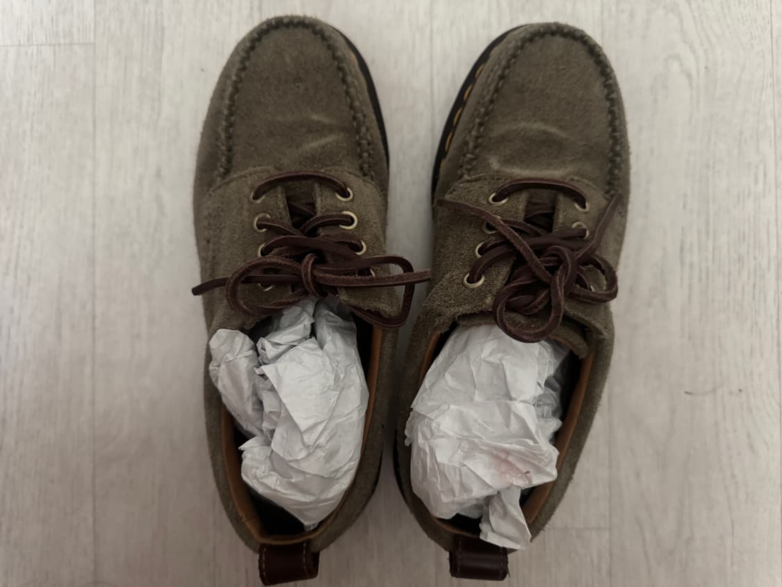 닥터마틴 로웰 스웨이드 올리브 250 상품이미지2