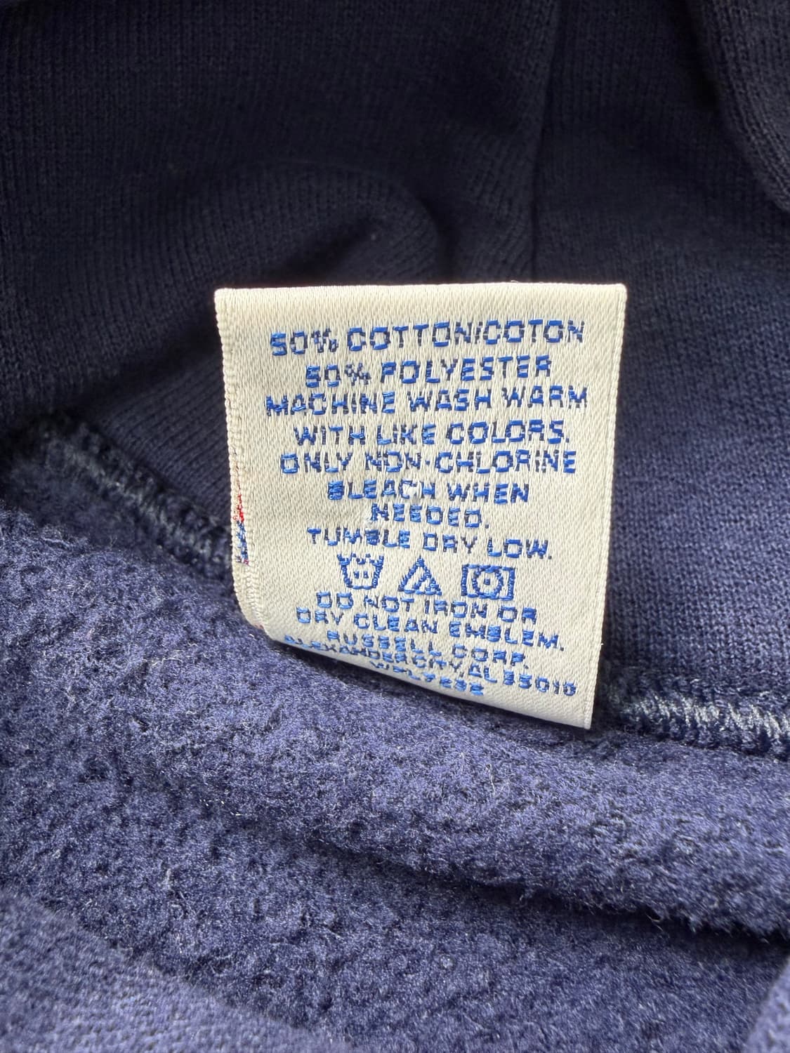 90s Russell Hoodie (navy) 상품이미지4