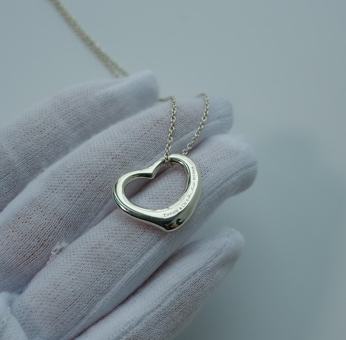 [Tiffany&Co] Open heart pendant 22mm 상품이미지4