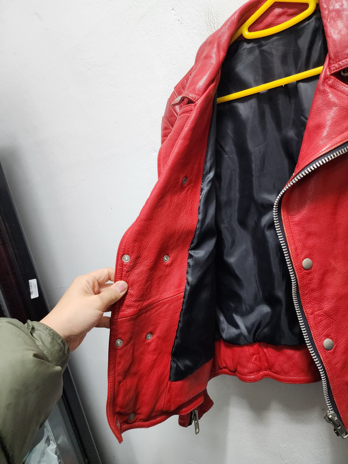 발말st 리얼레더 양가죽 스트릿 라이더자켓 상품이미지8