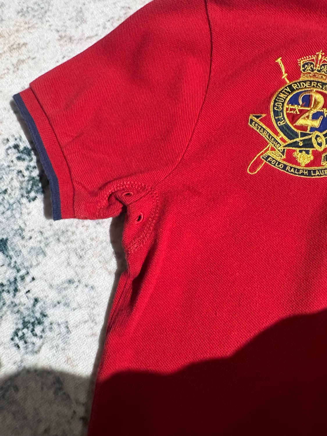 폴로 금장 빅포니 치프키프 커스텀 반팔 티셔츠 상품이미지6