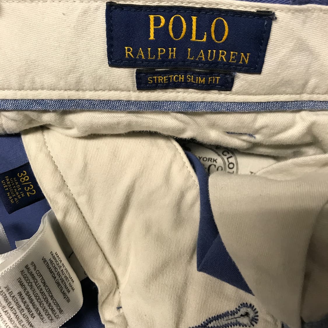 폴로 랄프로렌 블루 치노 팬츠 38/32 상품이미지6
