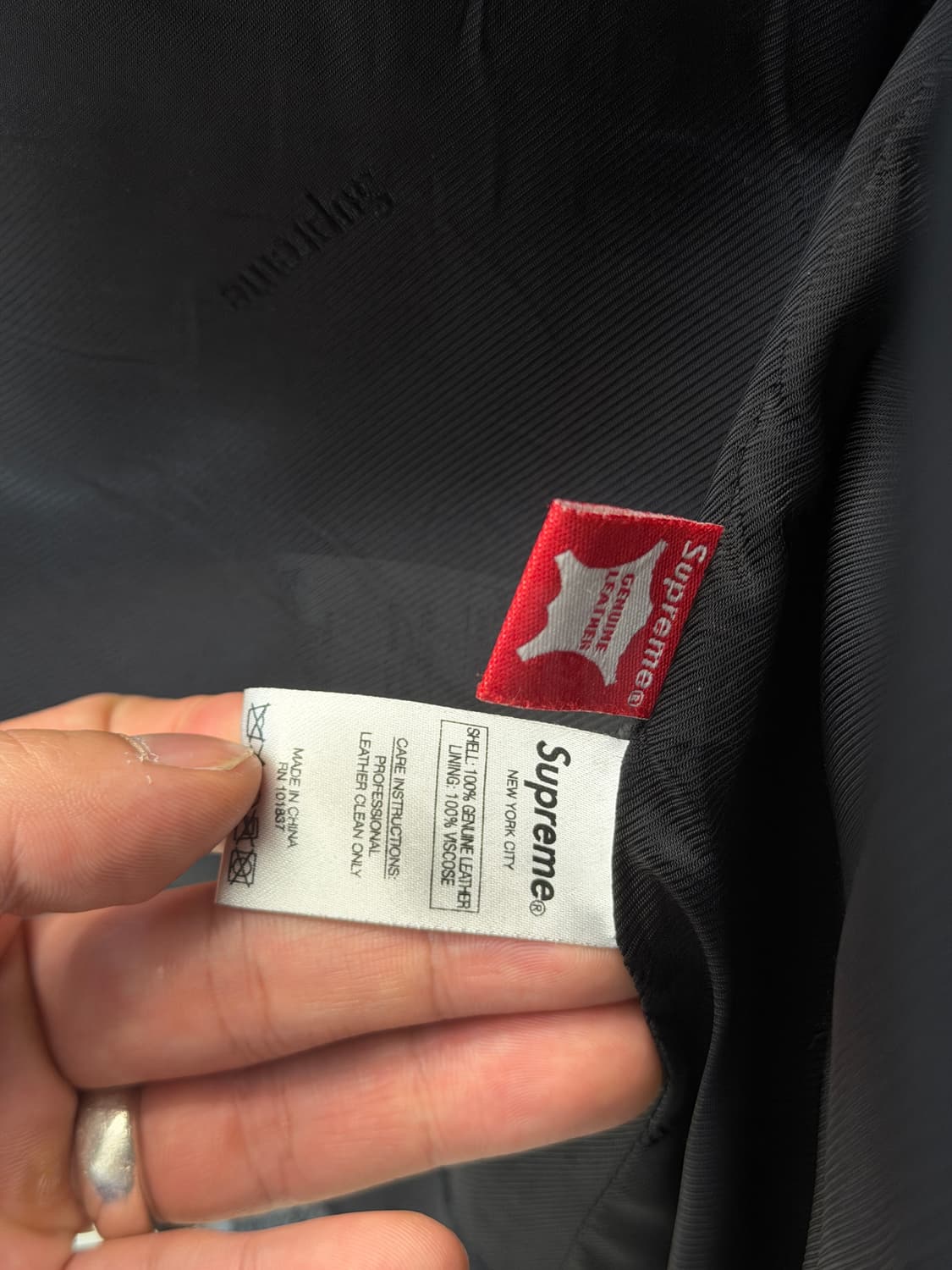 Supreme utility leather vest  상품이미지5