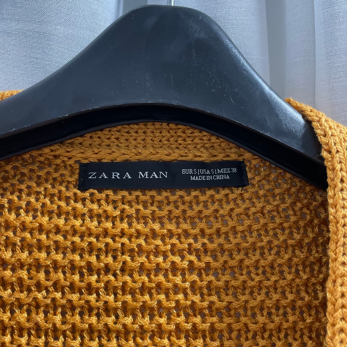 자라/ 꽈배기 패턴 글리터링 코팅 가디건/ S 상품이미지9