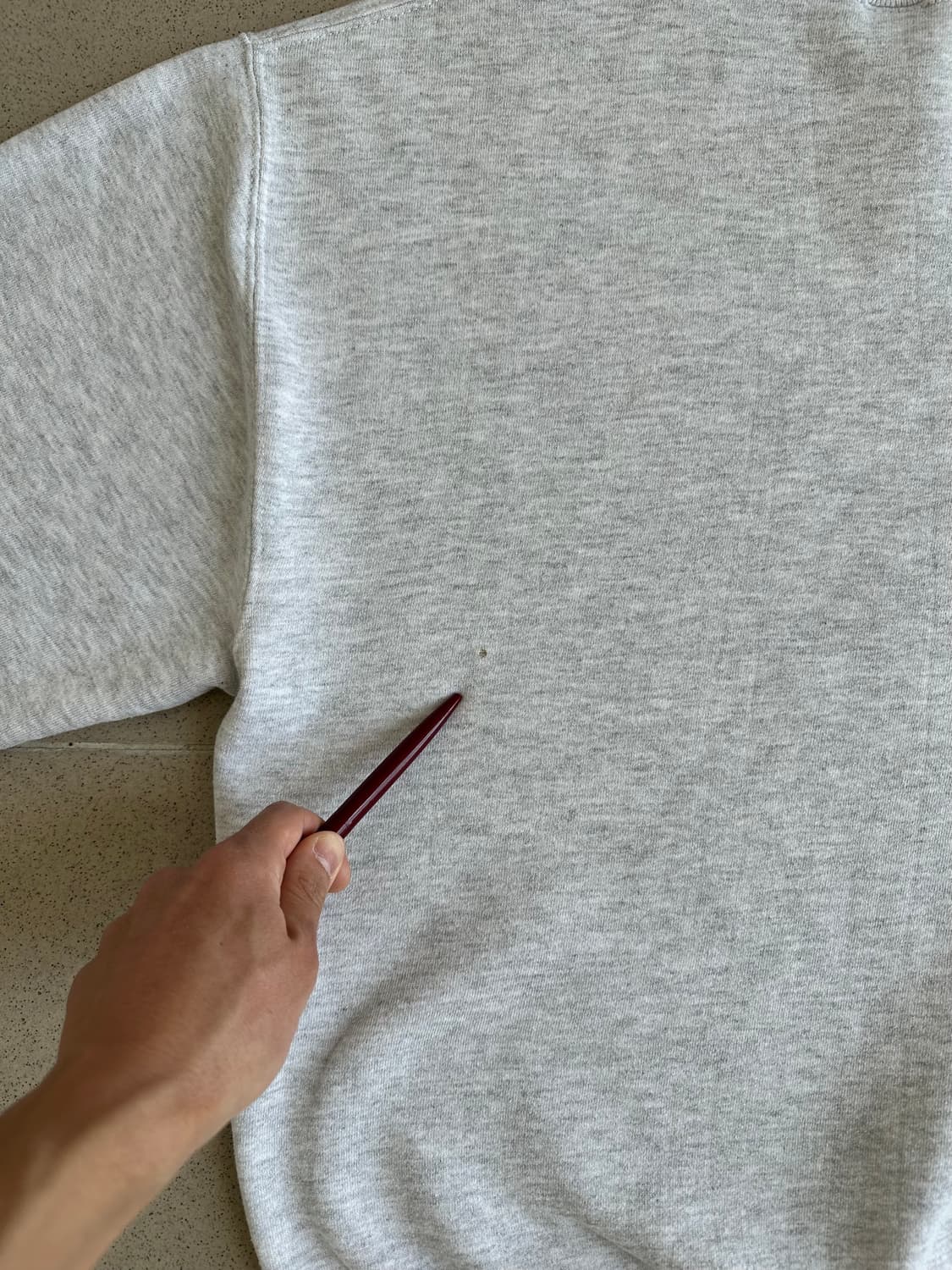 90s 빈티지 러셀 스웻셔츠 밝은그레이 L USA 상품이미지8