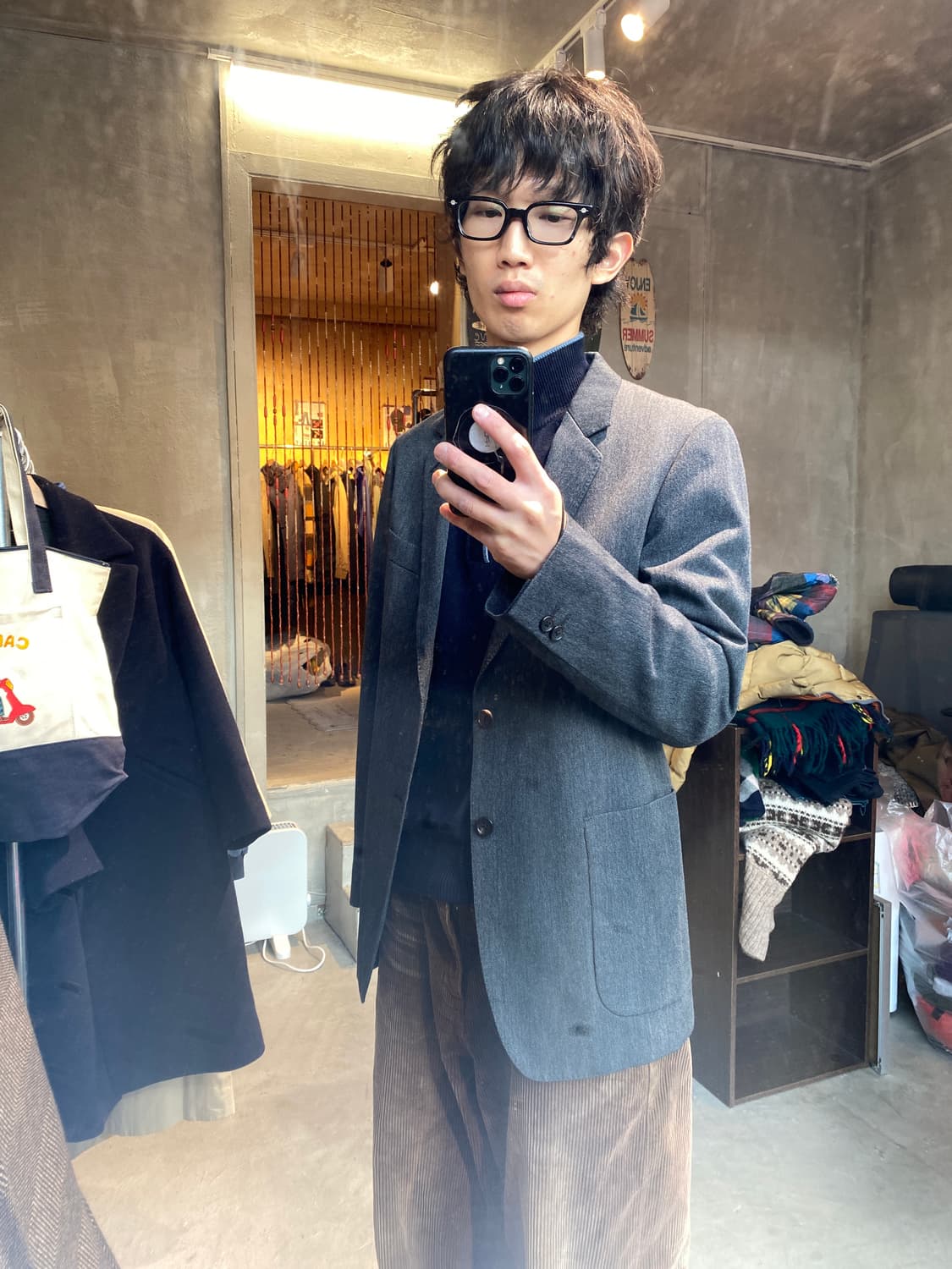 데드스탁급) 마가렛호웰 울 코튼 블레이저 상품이미지2