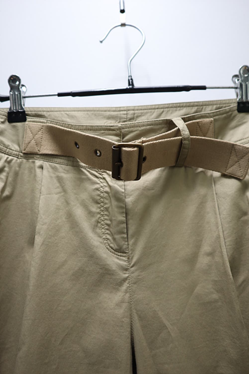 여성 BURBERRY 버버리 브릿 벨트 팬츠 홑겹 매장판 상품이미지3