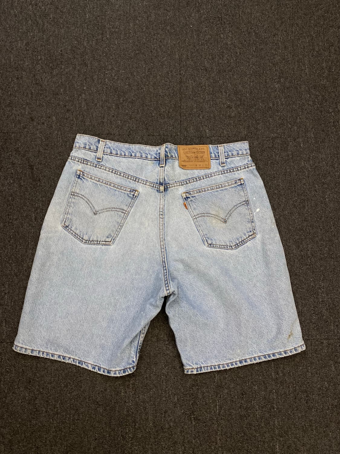 90s Levis 리바이스 550 오렌지탭 데님 쇼츠 상품이미지6