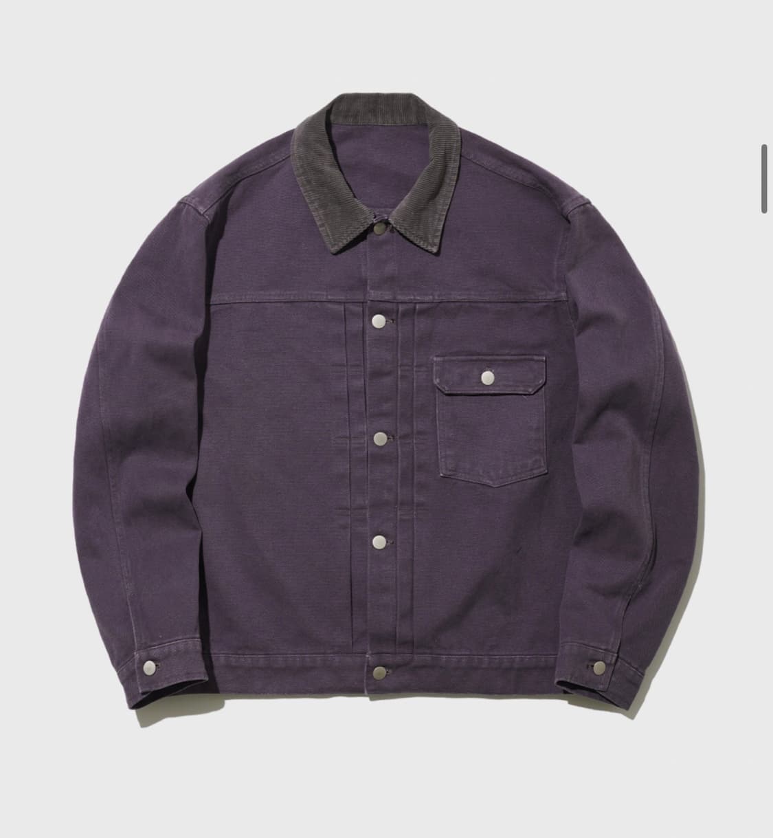 비얼디드키드 캔버스 타입-1 자켓 라벤더 M-L 상품이미지2