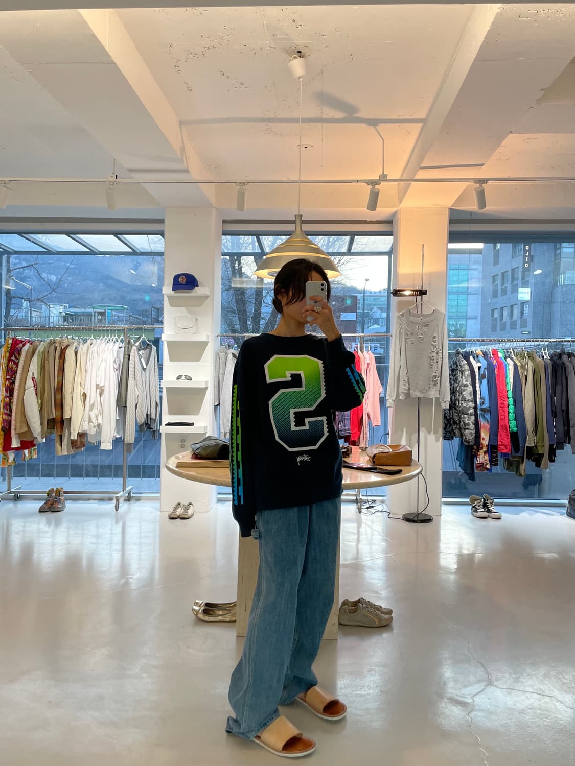 Vintage Stussy Sweat Shirt 상품이미지1