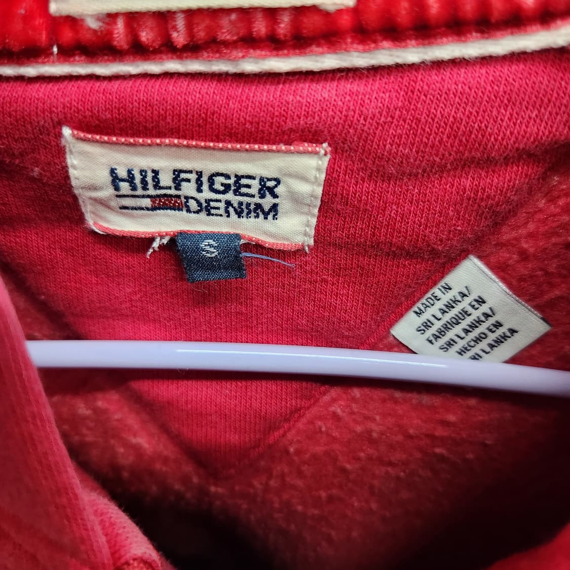 타미힐피거 스펠로고 Y2K 후드집업 S(S) 상품이미지5