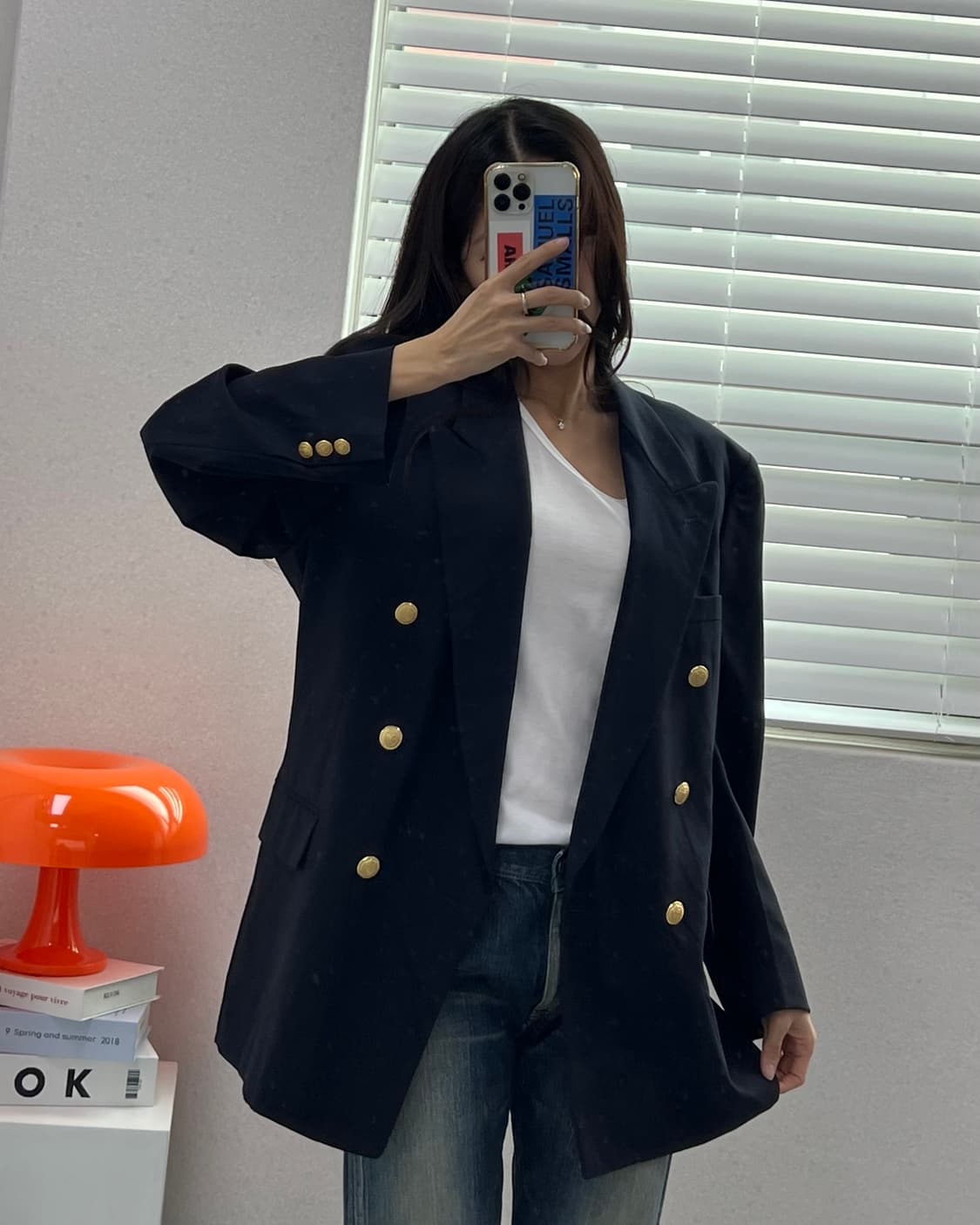 (M)빈티지 울 블레이져-M1598 상품이미지6