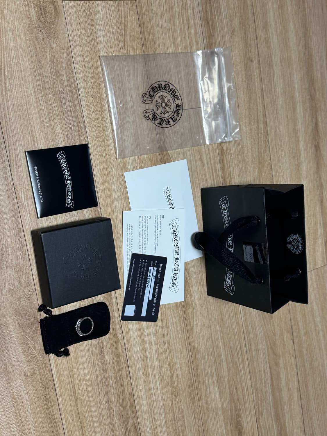 크롬하츠 베이비플로랄링 us 8호 팝니다 상품이미지1