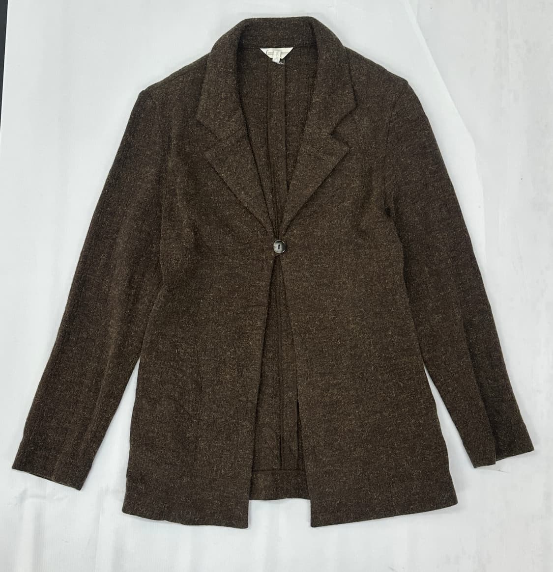 🤎슈슈룬 라떼갸루 코디세트🤎 브라운 러블리 자켓 니트 미디스커트 상품이미지3