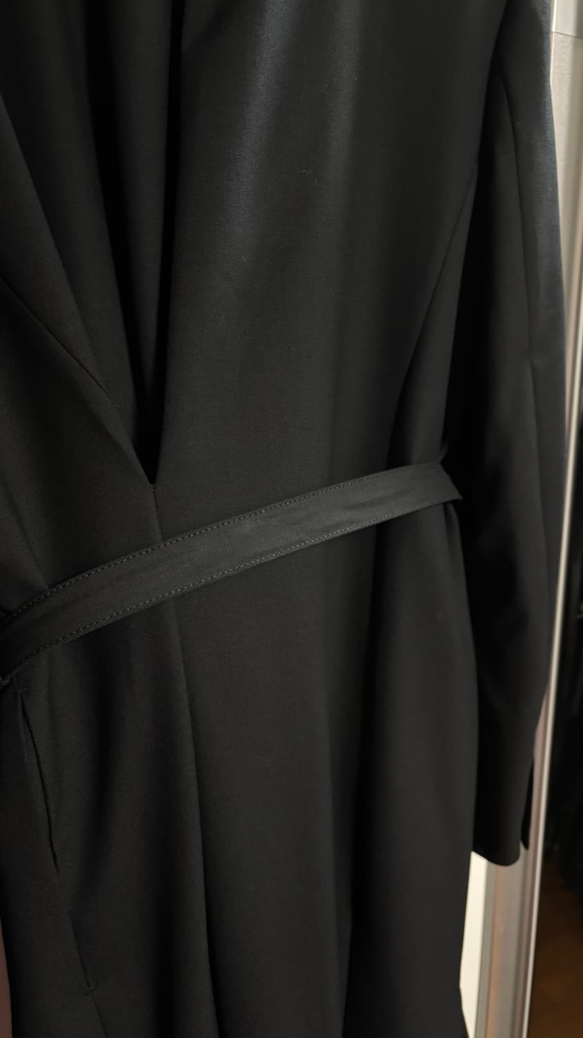 타임 테일러드 칼라 벨티드 드레스 상품이미지10