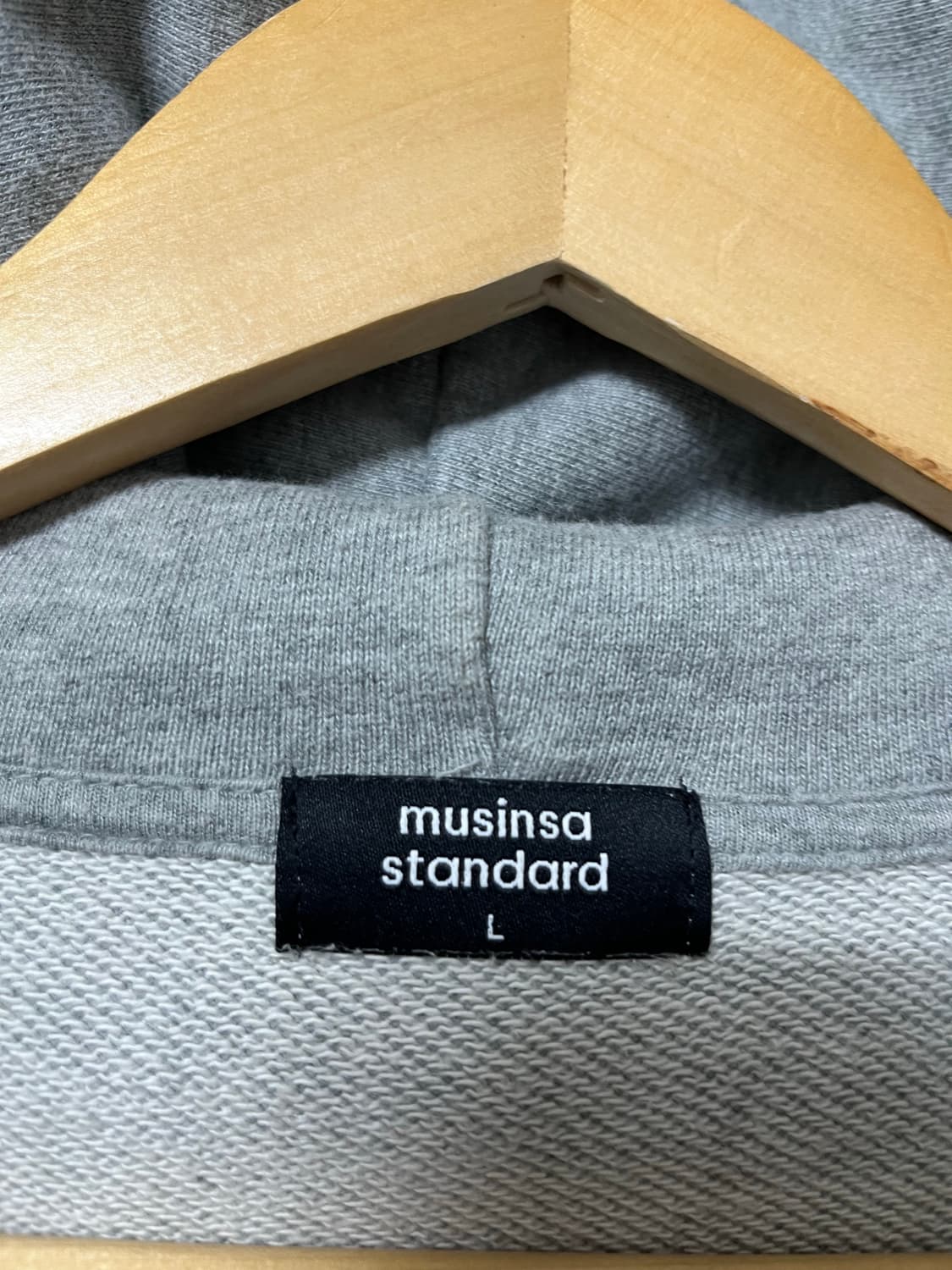 100 무신사스탠다드 후드집업 정품 상품이미지4