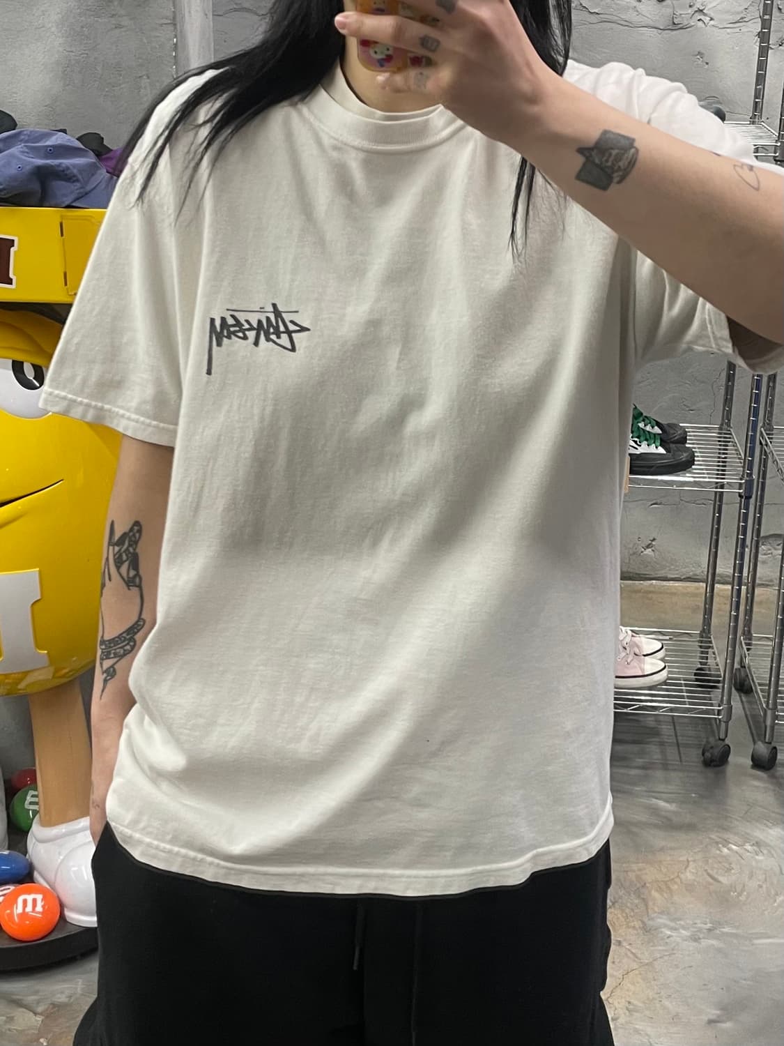 스투시 리빙 라지 반팔 티셔츠 상품이미지6