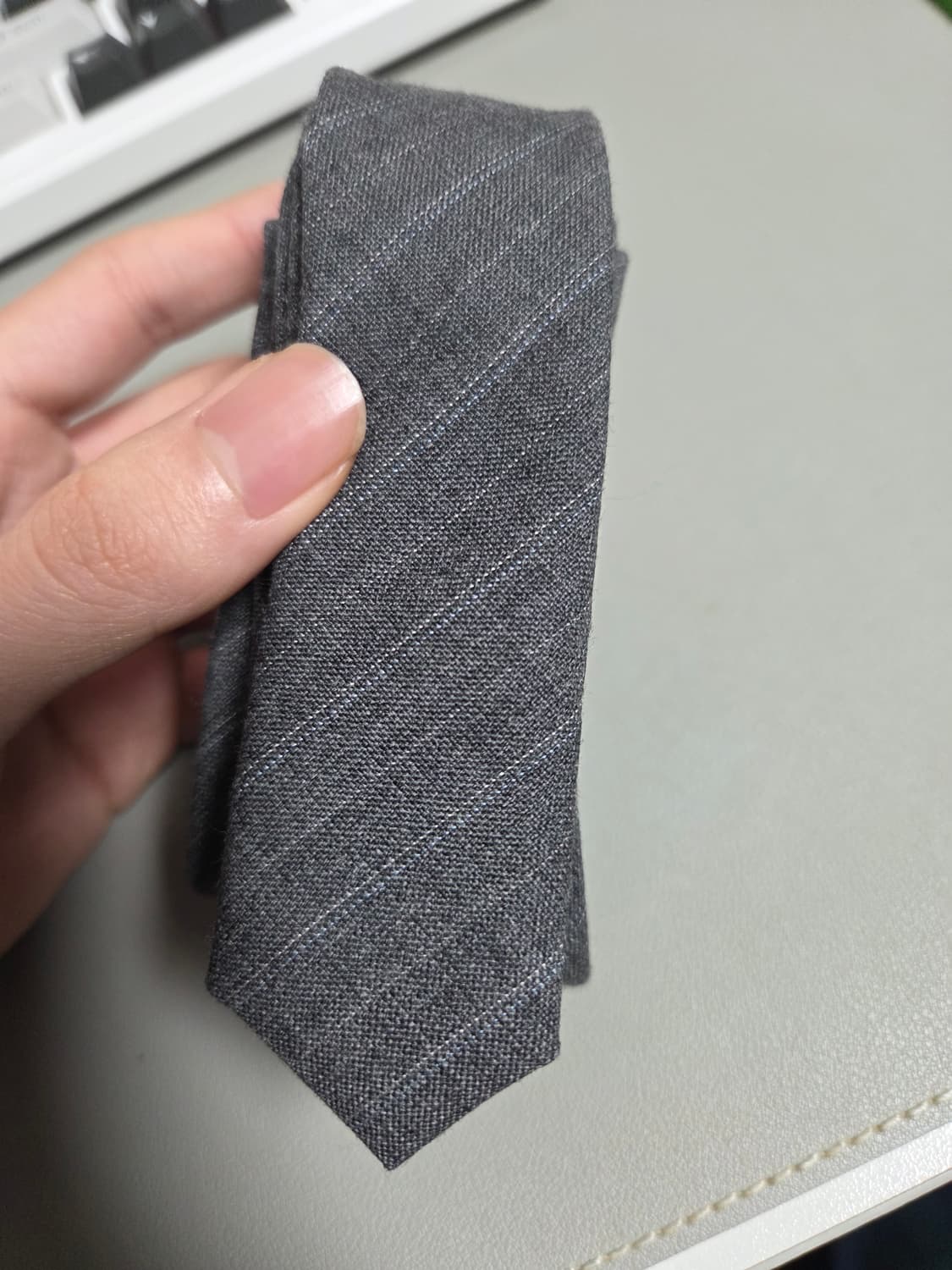 웨이비니스 타임리스 울 슬림타이 상품이미지1