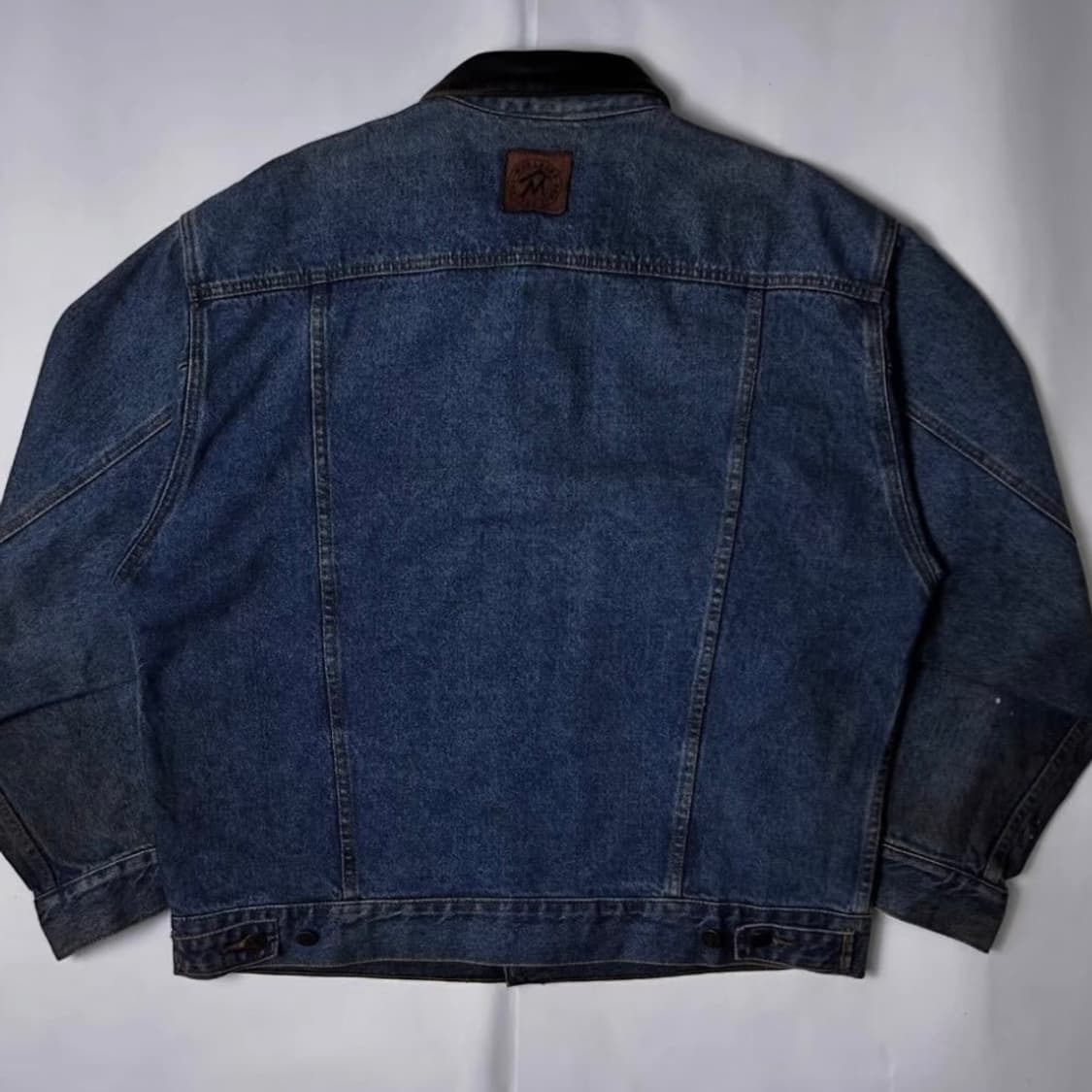 90s Vintage Marlboro 카운티 데님 트러커 자켓 상품이미지7