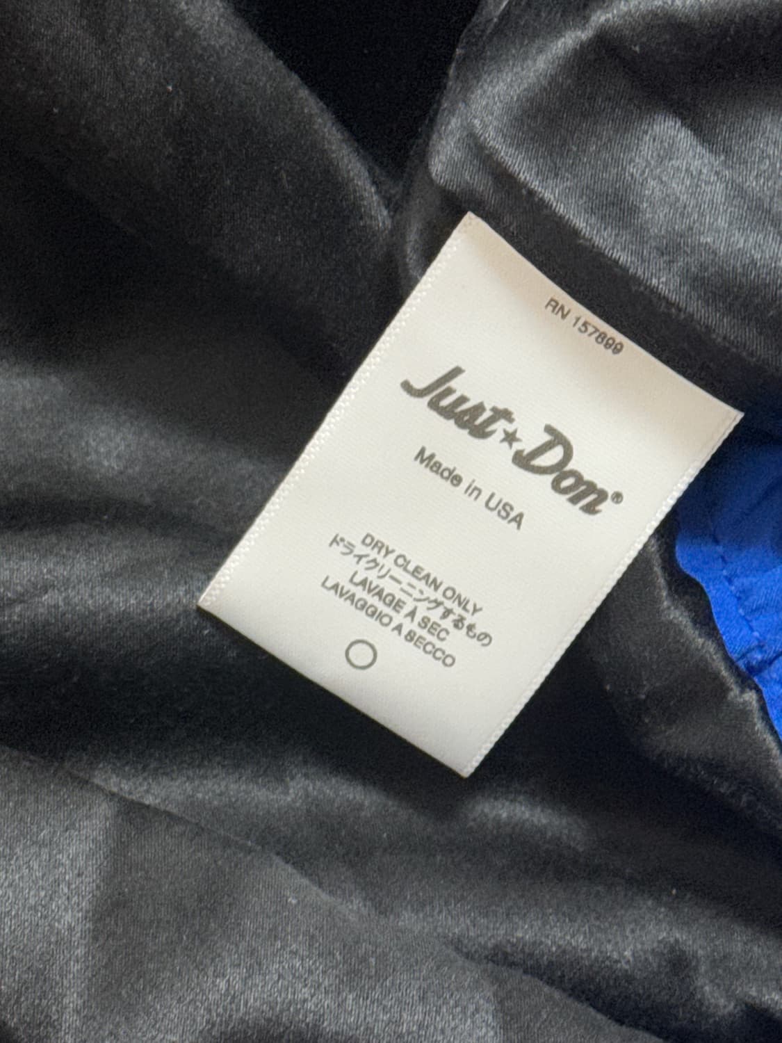 저스트 돈(Just Don) 골든 스테이트 워리어스 트랙 재킷 상품이미지4