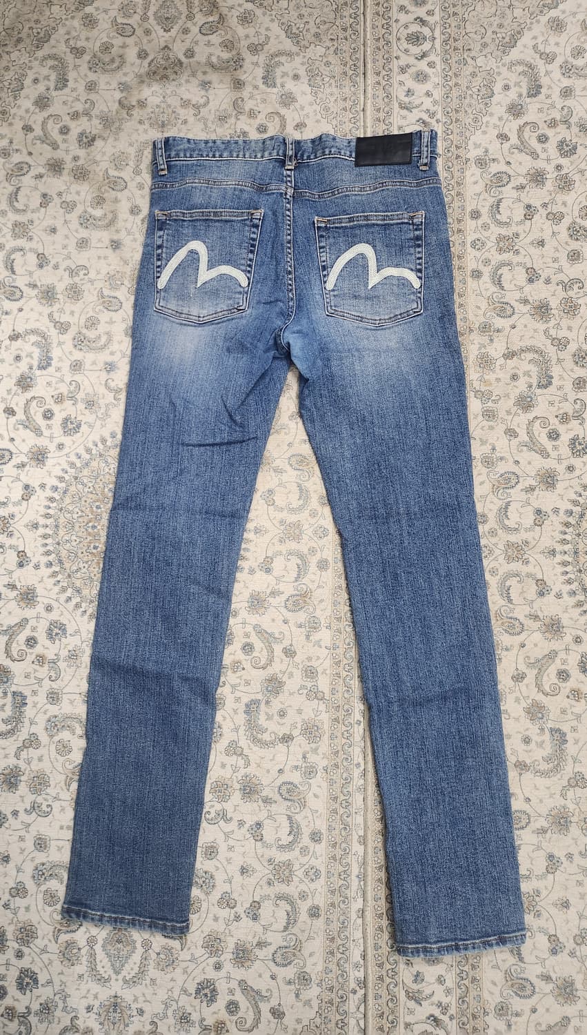 EVISU 에비수 슬림핏 데님 팬츠 30사이즈 상품이미지2