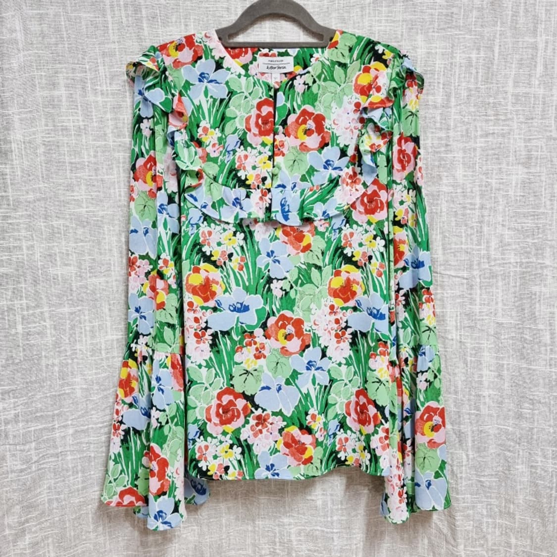 앤아더스토리즈 프릴카라 블라우스 (55) 상태완벽 상품이미지1