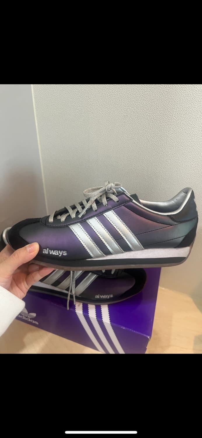 아디다스 x 올웨이즈 컨트리 OG 퍼플 실버 메탈릭 상품이미지4