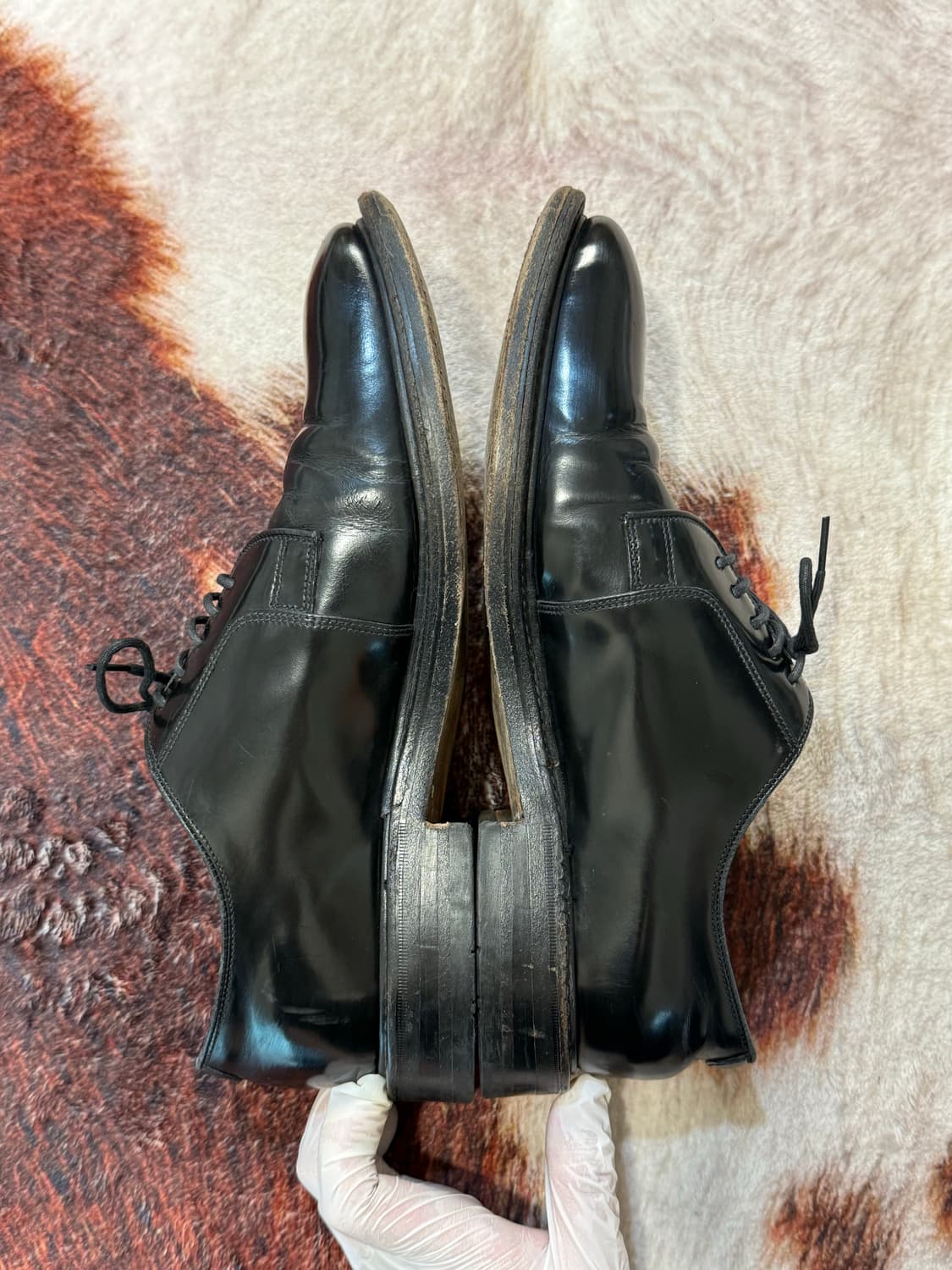 Loake 로크 771B 더비 슈즈 블랙 UK7 (260) 상품이미지5