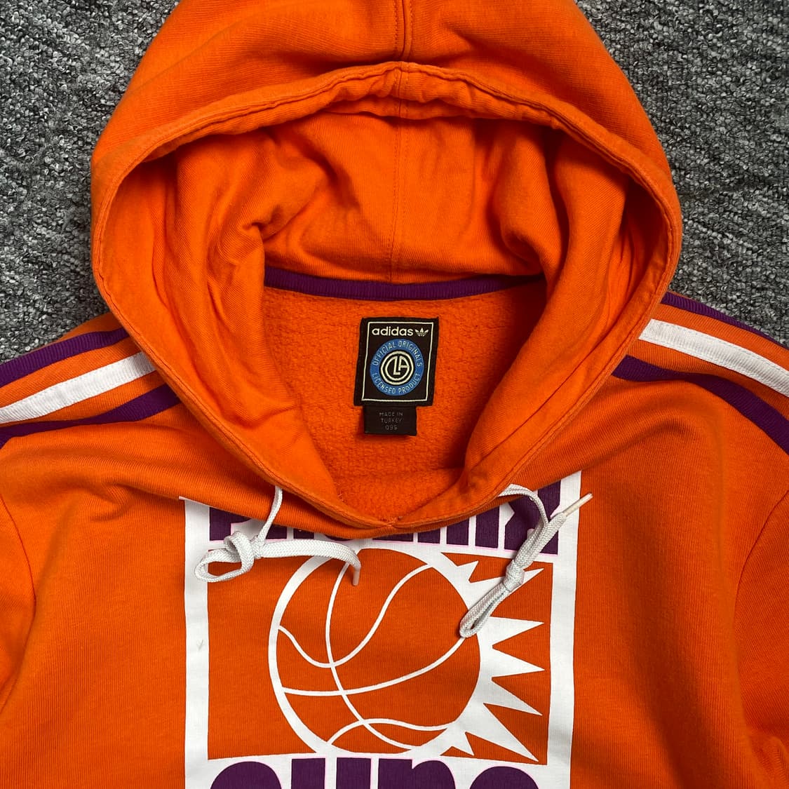 00s 아디다스 NBA 피닉스 선즈 올드스쿨 후드 티셔츠o 1378 상품이미지3