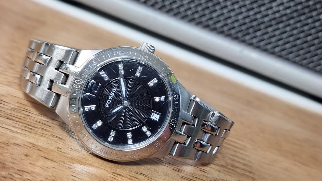 # Fossil 파슬 아날로그 여성 고급시계 급처 상품이미지5